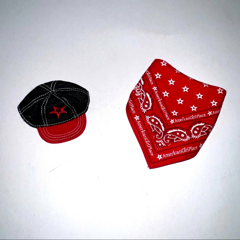 American Girl Pet Hat and Bandana